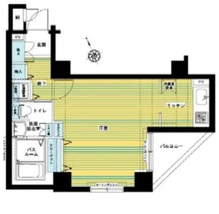トーシンフェニックス新橋弐番館【4階】の間取り