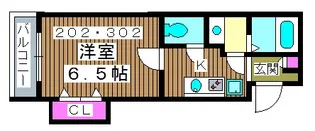 LA MAISON DE ITABASHIHONCHO【2階】の間取り