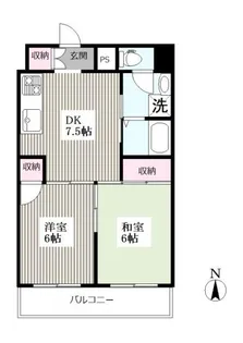 グランツGK【3階】の間取り