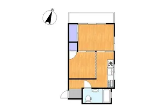 クラウンハイツ東中野【2階】の間取り