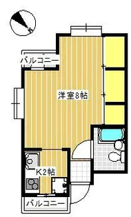 ホワイトハイツ南大泉【1階】の間取り