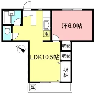 クレストN【1階】の間取り