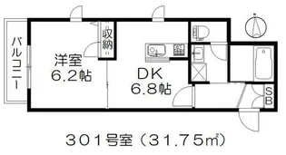 ドルチェ【3階】の間取り