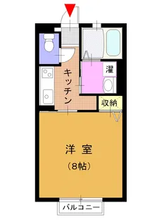 ヘスティア【1階】の間取り