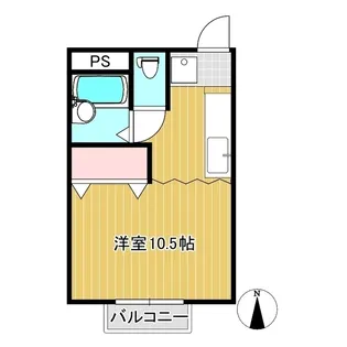 正木ガーデンハイツ【1階】の間取り