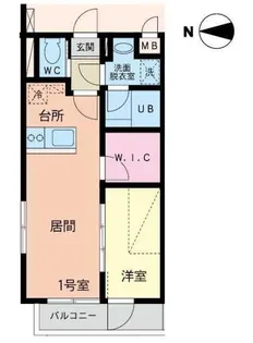 up well bese【1階】の間取り