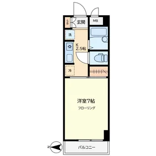 ベレッツァ学芸大【4階】の間取り