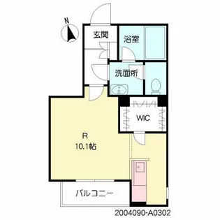 グレイスコート【3階】の間取り