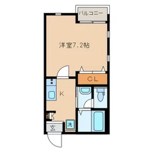 ボアレジデンス【2階】の間取り