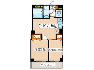 たけやビル【5階】の間取り