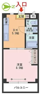 ジュネス光陽【3階】の間取り