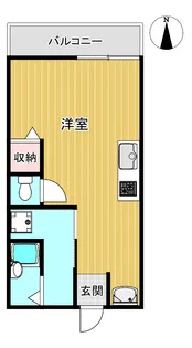 香里さくらハイツIII【2階】の間取り