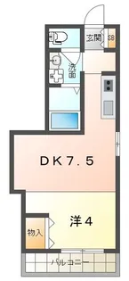 Halelea【3階】の間取り