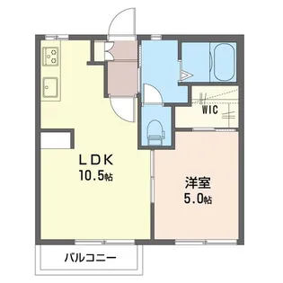 深井コーポ【2階】の間取り