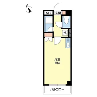 アブルームシマ【3階】の間取り