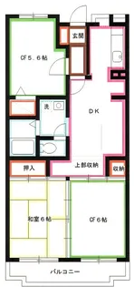 カーサ エミネンス【1階】の間取り
