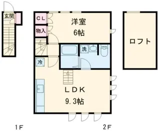ヴィラビヨルクの間取り