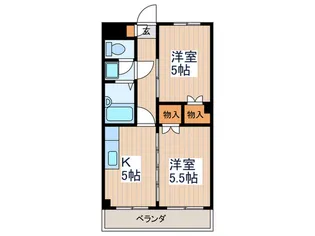 ソシアドエル【4階】の間取り