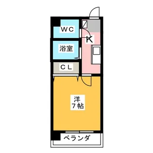 パティオII【3階】の間取り