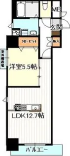 ヴェルドュアルテ【2階】の間取り