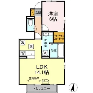 マテリアルレジデンス【1階】の間取り