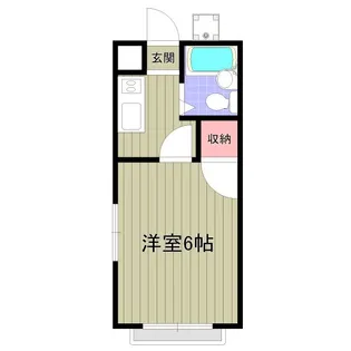 マンション三祥【3階】の間取り