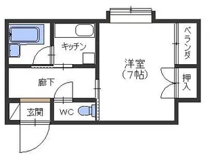メゾン一刻【1階】の間取り