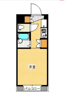 ヒルズ北勇【3階】の間取り