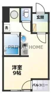 ハイツ横浜【5階】の間取り