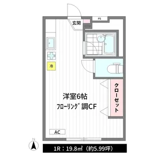 T・ハウス【2階】の間取り