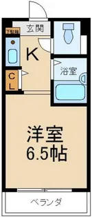 ブルグリンコート香里園【5階】の間取り