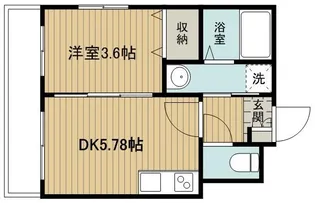 メゾン・ド・フィオーリ【1階】の間取り