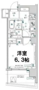 スクエアシティ東神奈川【2階】の間取り
