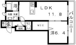 ヴィラーチェ高鷲 B棟【1階】の間取り