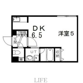 ブリックス南郷【3階】の間取り