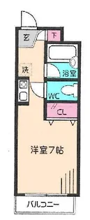 エスポアール小平【2階】の間取り