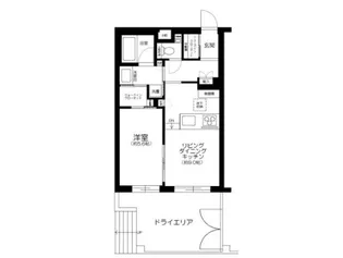 ロワール西荻北【1階】の間取り