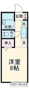 たかおか荘【2階】の間取り
