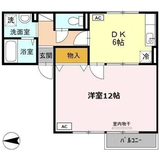 フォーレスト久山 B棟【1階】の間取り