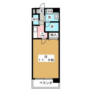 新栄アーバンハイツ【3階】の間取り