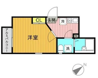 プレミール上星川【2階】の間取り