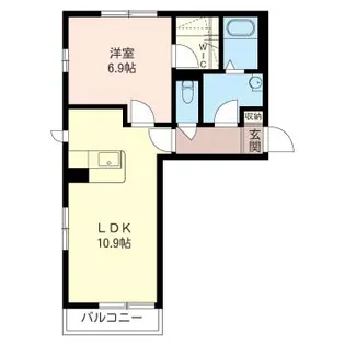 サンプレイス【1階】の間取り