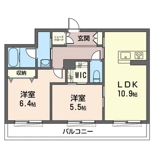 セントリビエ横浜都筑【SHM】【3階】の間取り