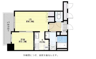 RJRプレシア博多【8階】の間取り