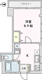 ブライトレジデンス仙川【2階】の間取り