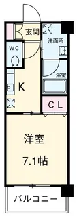 KDXレジデンス用賀【4階】の間取り