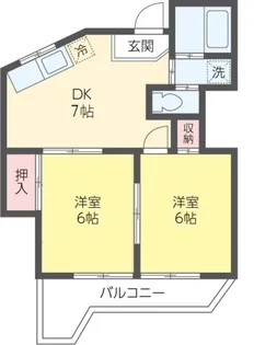 パークレジデンス【1階】の間取り