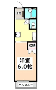 ビラージュIII【1階】の間取り