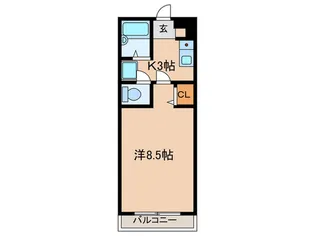 フラワービレッジ【3階】の間取り