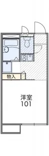 レオパレス琴ヶ原【2階】の間取り